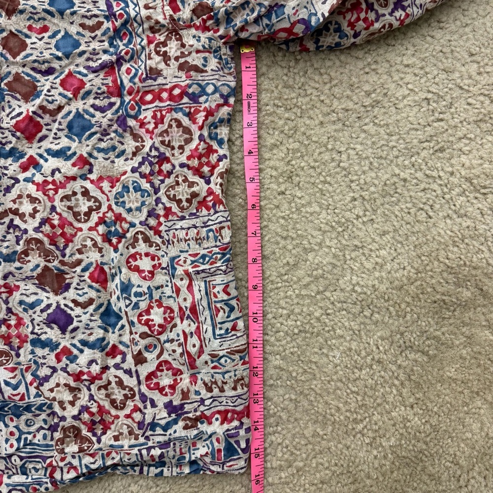 Ralph Lauren Colorful Abstract Print Top - Picture 8 of 8